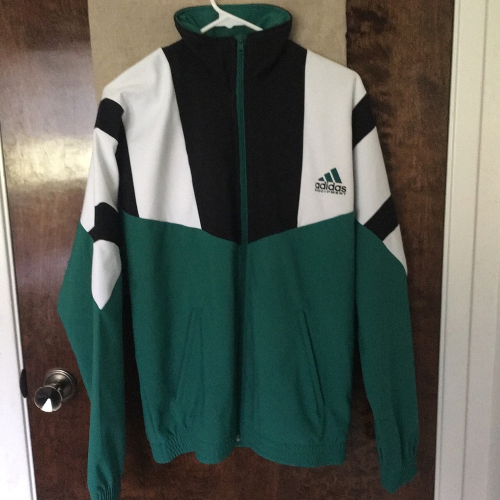 Adidas track zip up